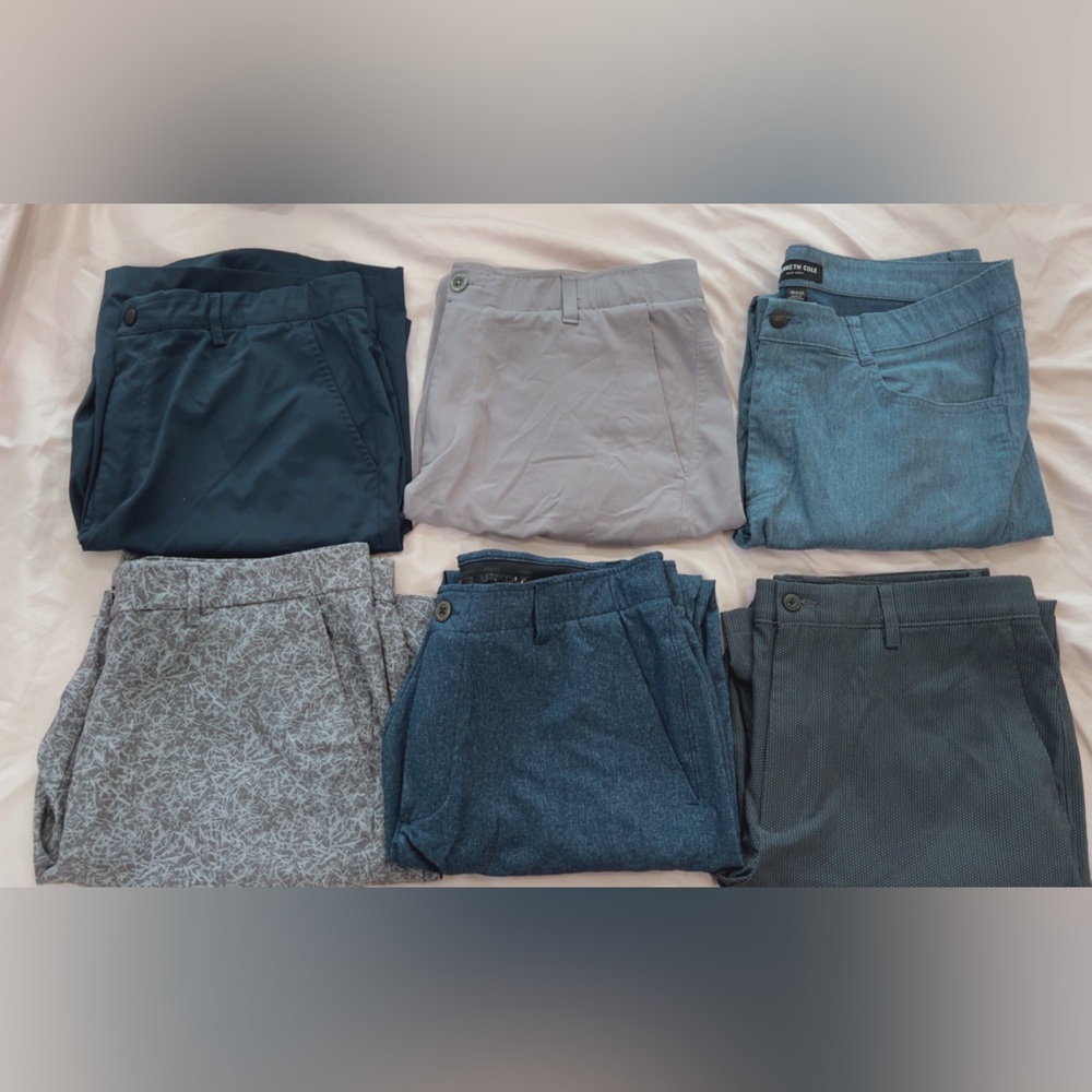 Golf pants bundle- 6 pairs